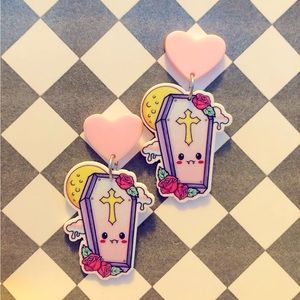 🕸️ Earrings made by me 🕸️